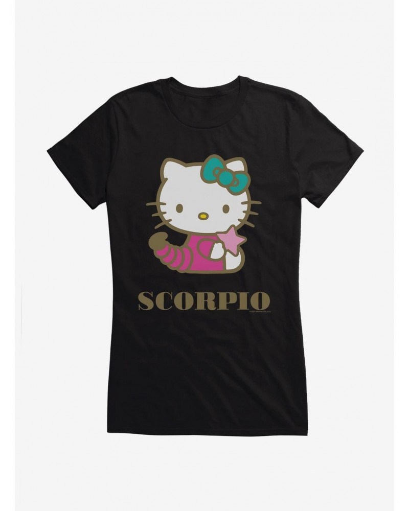 Hello Kitty Star Sign Scorpio Girls T-Shirt $9.76 T-Shirts