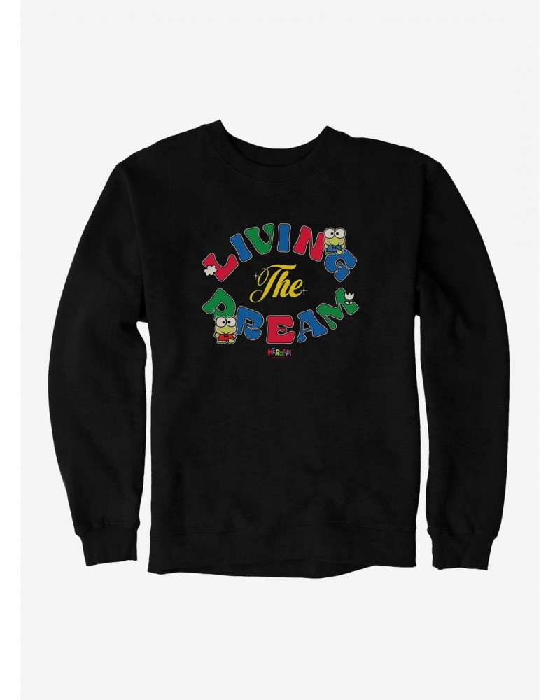Keroppi Living The Dream Sweatshirt $9.45 Sweatshirts