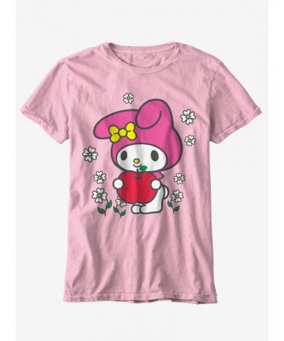 My Melody Jumbo Double-Sided Boyfriend Fit Girls T-Shirt $8.76 T-Shirts