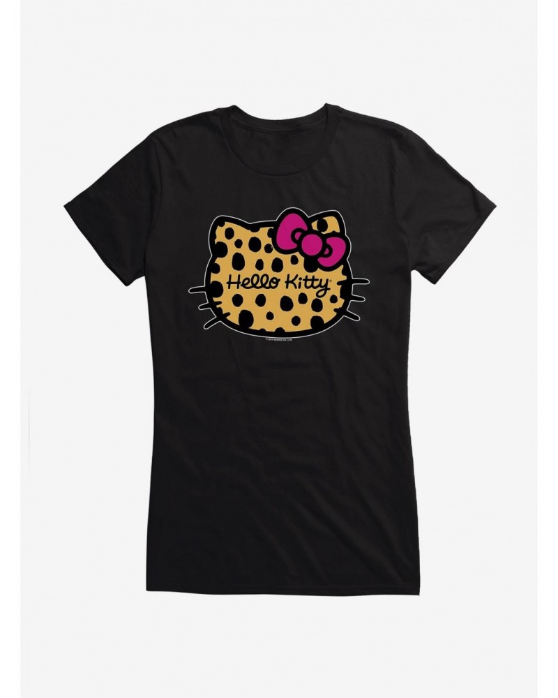Hello Kitty Jungle Paradise Animal Logo Girls T-Shirt $7.37 T-Shirts