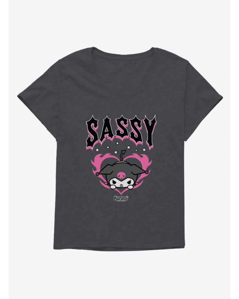 Kuromi Sassy Girls T-Shirt Plus Size $8.37 T-Shirts