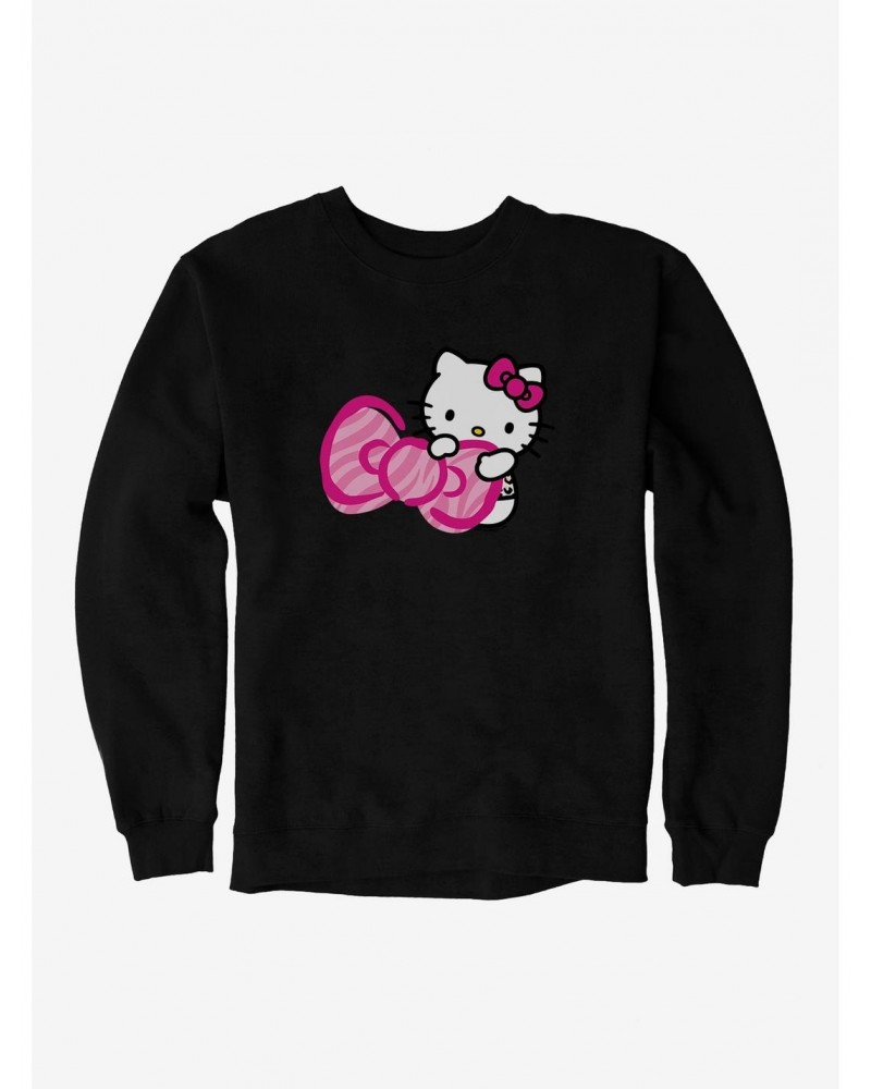 Hello Kitty Jungle Paradise Hiding Bow Sweatshirt $12.10 Sweatshirts