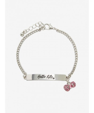 Hello Kitty Nameplate Bling Bracelet Set $4.92 Bracelet Set
