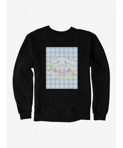 Cinnamoroll Daisies And Picnic Sweatshirt $14.76 Sweatshirts