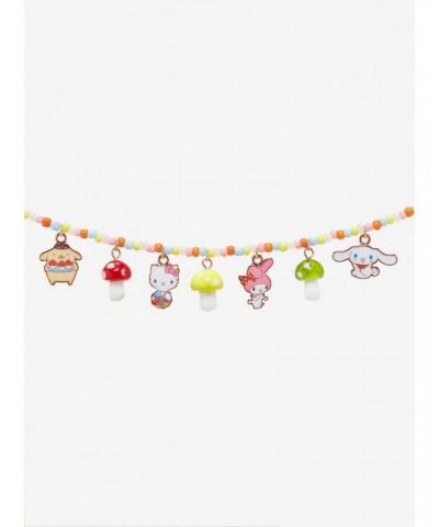 Hello Kitty And Friends Mushroom Beaded Charm Bracelet $3.87 Bracelets