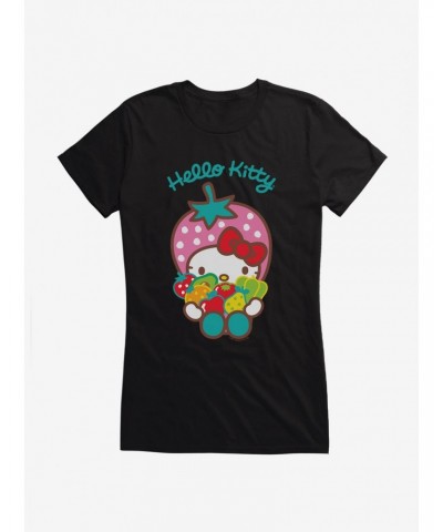 Hello Kitty Five A Day Seven Healthy Options Girls T-Shirt $7.77 T-Shirts