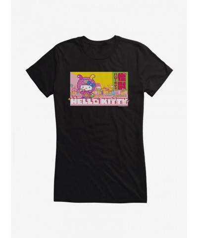 Hello Kitty Sweet Kaiju Screensaver Girls T-Shirt $7.17 T-Shirts