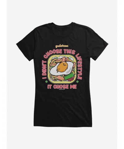 Gudetama Gude Vibes Girls T-Shirt $8.76 T-Shirts