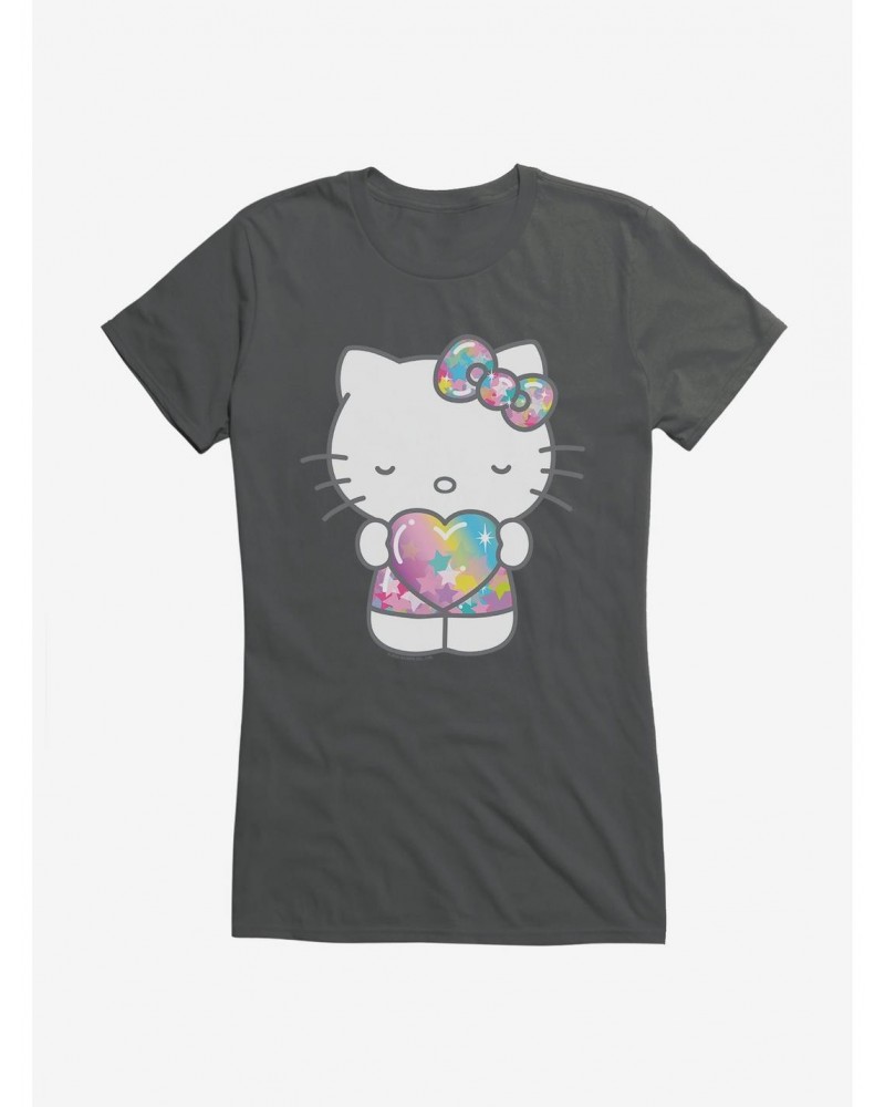 Hello Kitty Starshine Heart Girls T-Shirt $9.36 T-Shirts