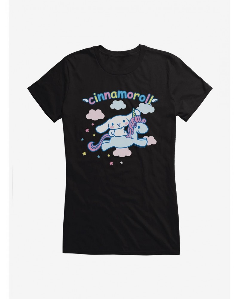 Cinnamoroll Unicorn Girls T-Shirt $6.97 T-Shirts