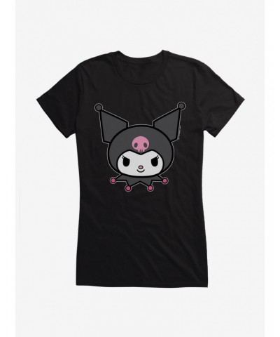 Kuromi Smiles Girls T-Shirt $8.37 T-Shirts