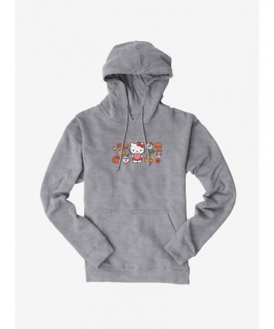 Hello Kitty Pumpkin Spice Food & Decor Hoodie $10.78 Hoodies