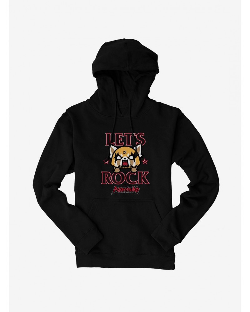 Aggretsuko Let's Rock Hoodie $13.65 Hoodies