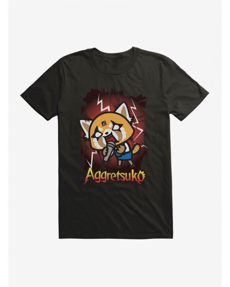 Aggretsuko Metal Rockin' Out T-Shirt $8.80 T-Shirts
