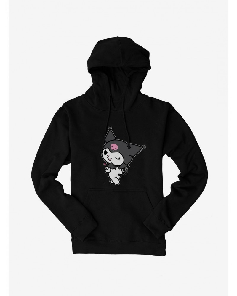 Kuromi Turning Wink Hoodie $17.24 Hoodies