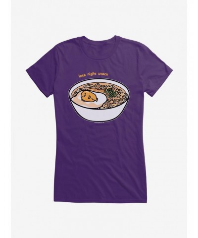 Gudetama Late Night Snack Girls T-Shirt $6.37 T-Shirts