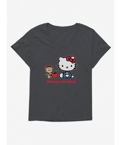 Hello Kitty Be Kind Girls T-Shirt Plus Size $9.25 T-Shirts