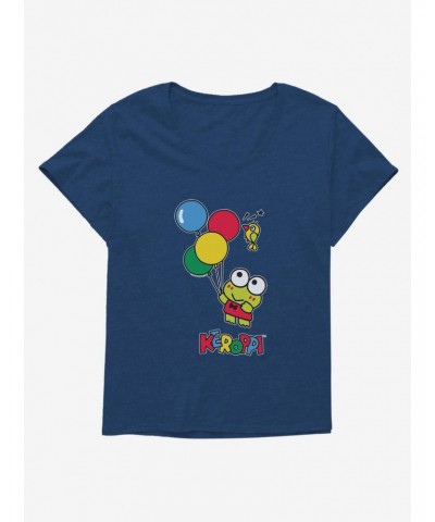 Keroppi Up and Up Girls T-Shirt Plus Size $7.17 T-Shirts