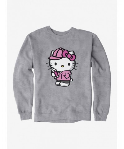 Hello Kitty Pink Front Sweatshirt $10.04 Sweatshirts
