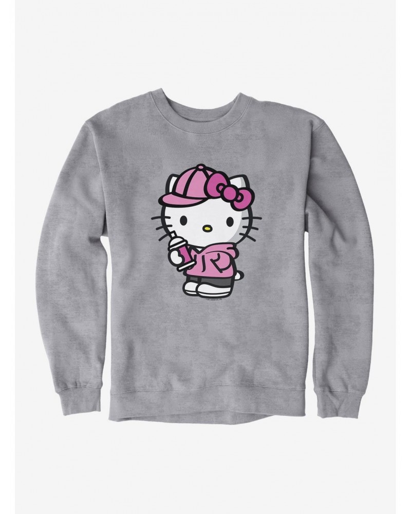 Hello Kitty Pink Front Sweatshirt $10.04 Sweatshirts