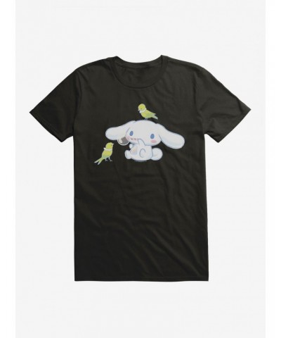 Cinnamoroll Bubbles And Birds T-Shirt $8.80 T-Shirts