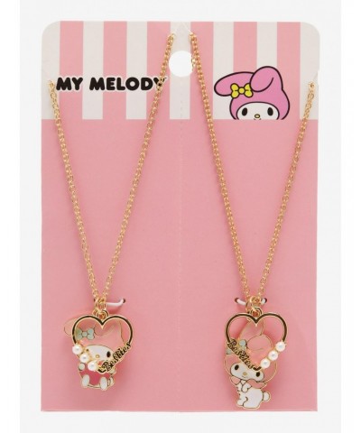 My Melody Heart Best Friend Necklace Set $5.42 Necklace Set