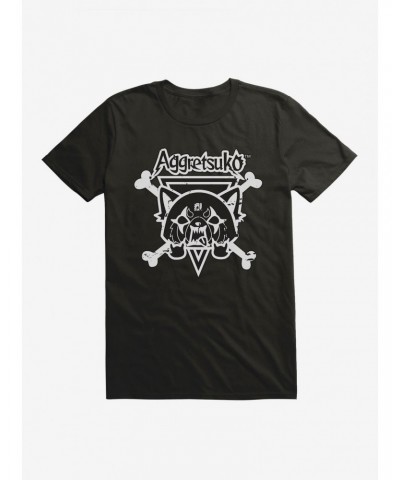 Aggretsuko Metal Crossbones T-Shirt $8.22 T-Shirts