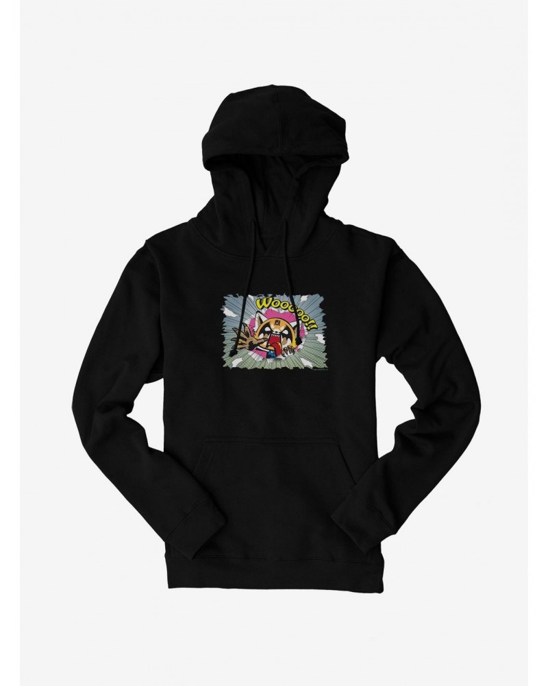 Aggretsuko Breakout Hoodie $10.78 Hoodies