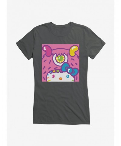 Hello Kitty Sweet Kaiju Cyclops Girls T-Shirt $8.96 T-Shirts