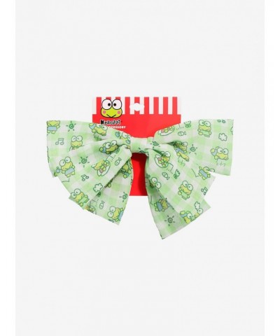 Keroppi Gingham Hair Bow $4.36 Hair Bows