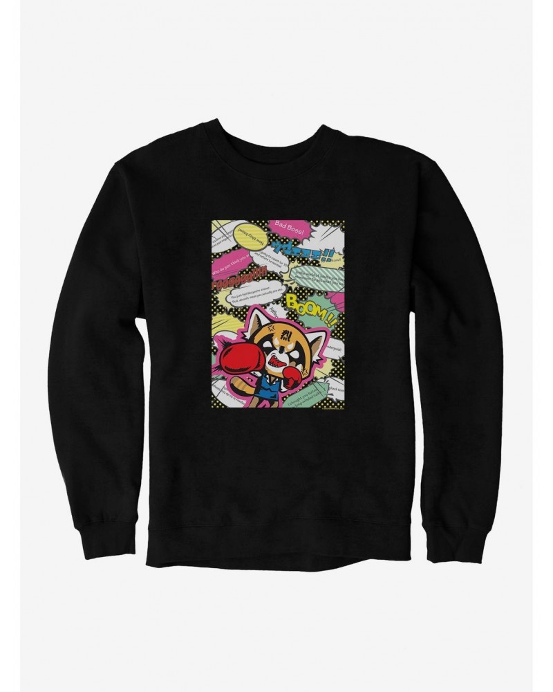 Aggretsuko Fighting Words Sweatshirt $11.22 Sweatshirts