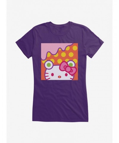Hello Kitty Sweet Kaiju Melting Girls T-Shirt $9.16 T-Shirts