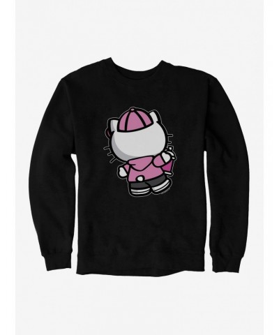 Hello Kitty Pink Back Sweatshirt $12.40 Sweatshirts
