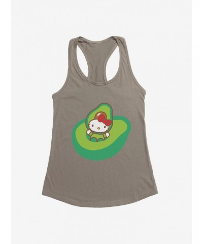 Hello Kitty Five A Day Playing In Avacado Girls Tank $9.16 Tanks