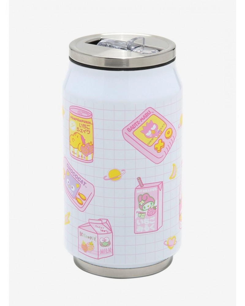 Hello Kitty And Friends Food Stainless Steel Can Tumbler $3.81 Tumblers