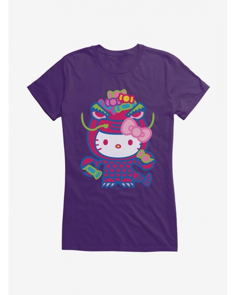Hello Kitty Sweet Kaiju Claws Girls T-Shirt $6.57 T-Shirts