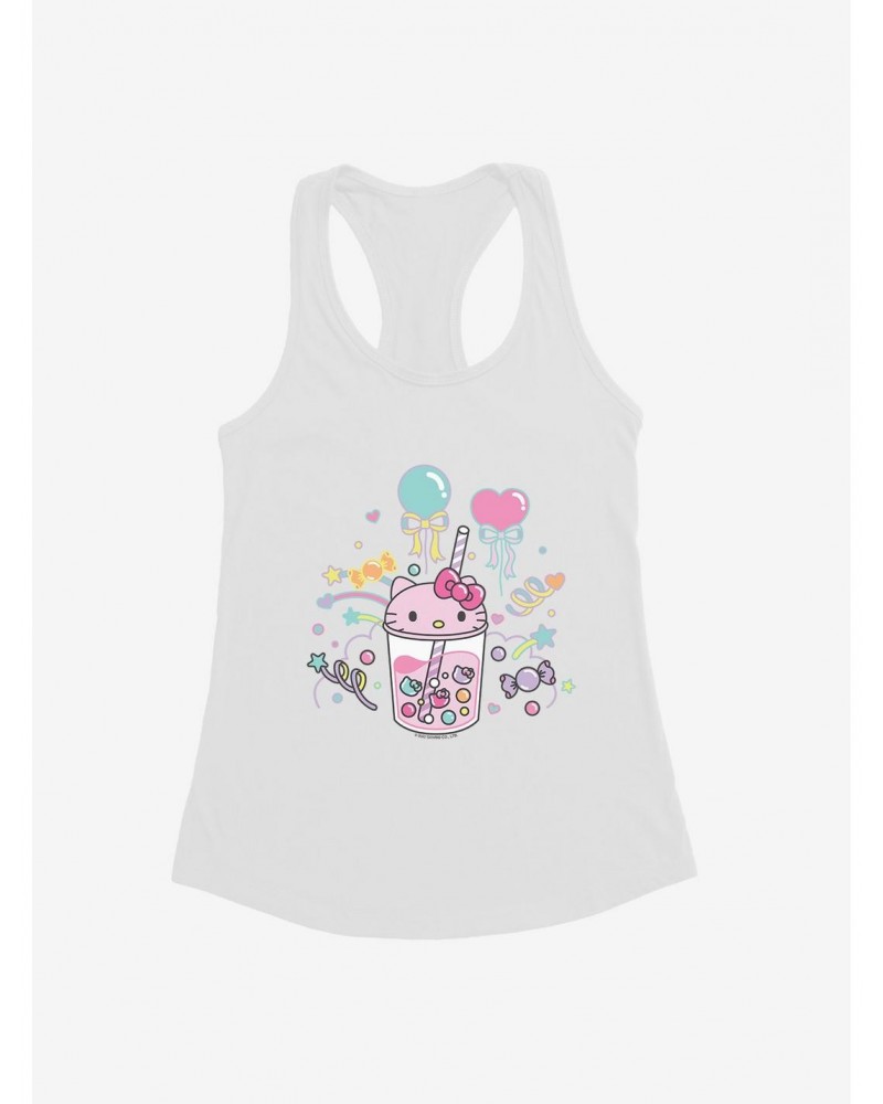 Hello Kitty Sugar Rush Candy Boba Girls Tank $6.97 Tanks