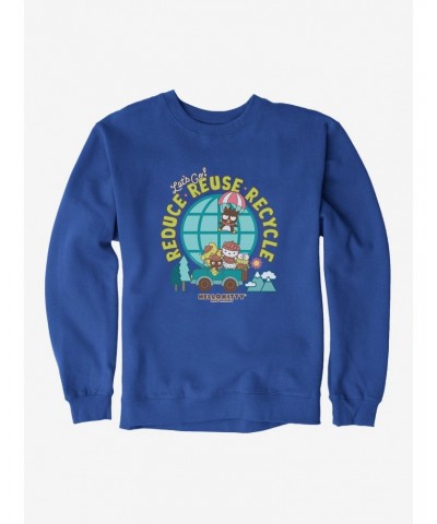 Hello Kitty & Friends Earth Day Reduce, Reuse, Recycle Sweatshirt $14.17 Sweatshirts