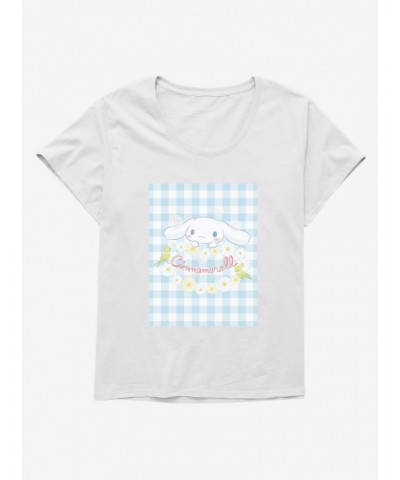 Cinnamoroll Daisies And Picnic Girls T-Shirt Plus Size $11.10 T-Shirts