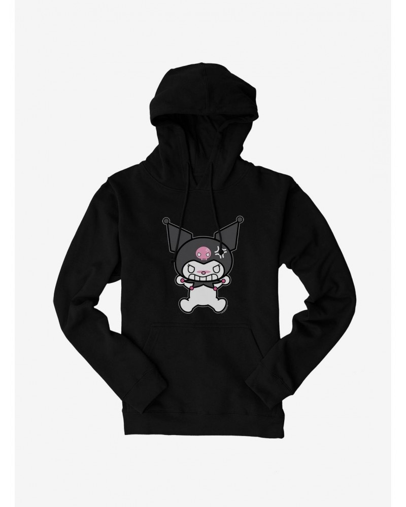 Kuromi Angry Grin Hoodie $12.21 Hoodies