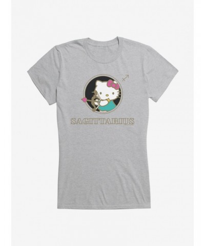 Hello Kitty Star Sign Sagittarius Stencil Girls T-Shirt $6.18 T-Shirts