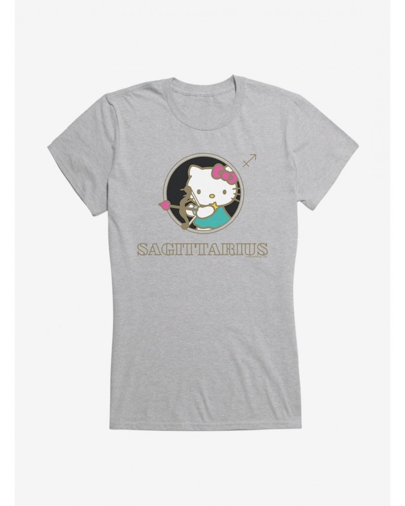 Hello Kitty Star Sign Sagittarius Stencil Girls T-Shirt $6.18 T-Shirts