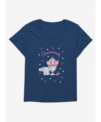 Cinnamoroll Cherry Sunday Girls T-Shirt Plus Size $11.10 T-Shirts