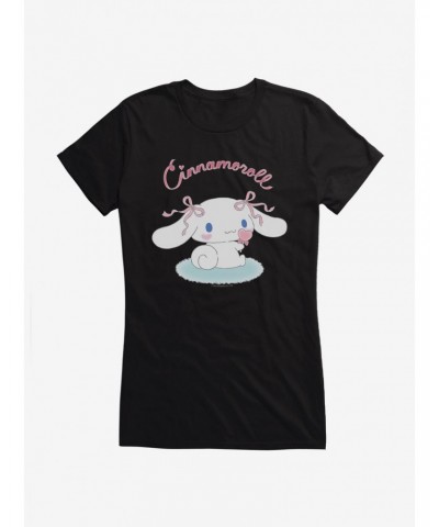 Cinnamoroll Logo Girls T-Shirt $5.98 T-Shirts