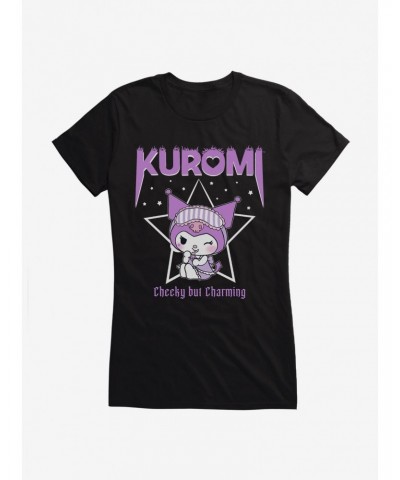 Kuromi Cheeky But Charming Girls T-Shirt $7.17 T-Shirts