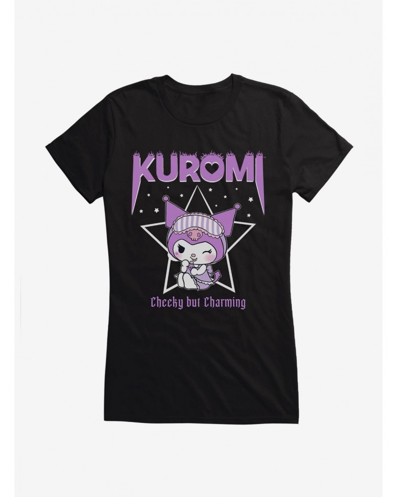 Kuromi Cheeky But Charming Girls T-Shirt $7.17 T-Shirts