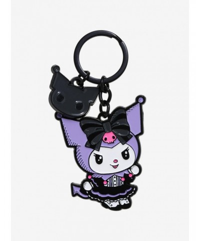 Kuromi Lolita Enamel Key Chain $4.75 Key Chains