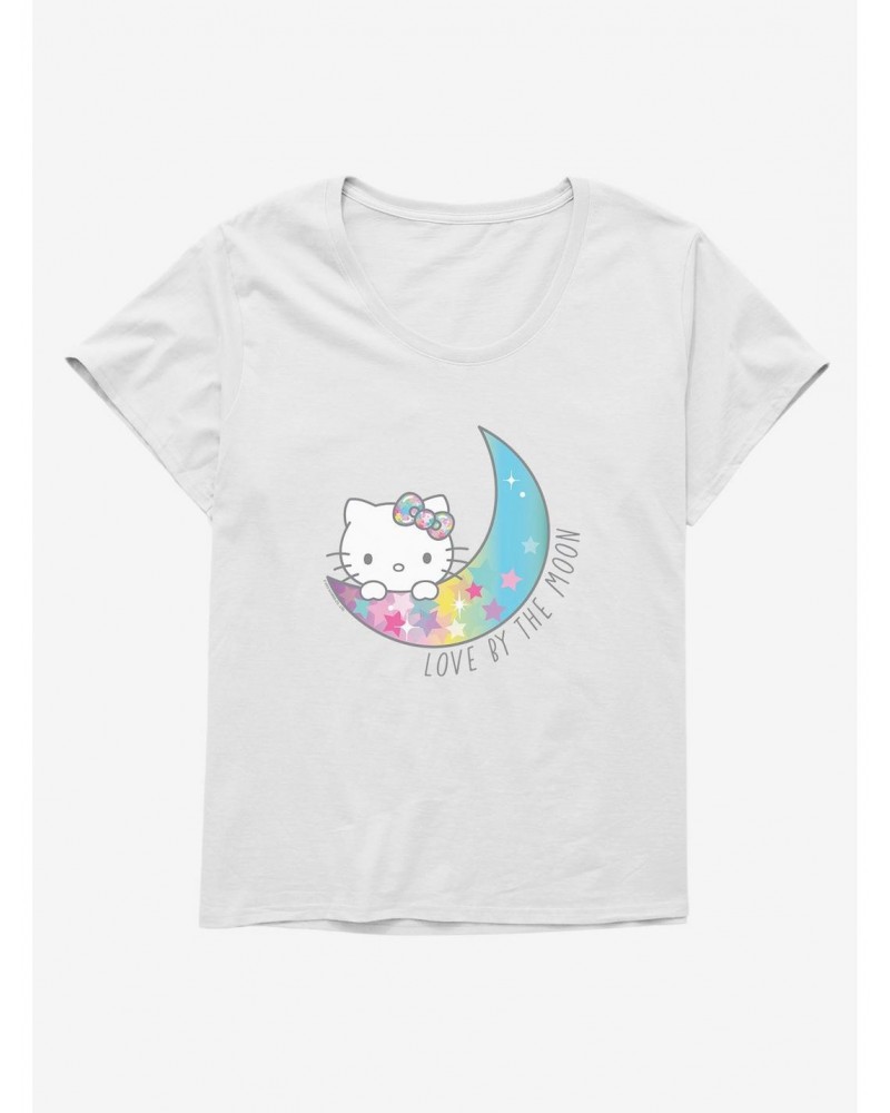 Hello Kitty Love By The Moon Girls T-Shirt Plus Size $10.52 T-Shirts