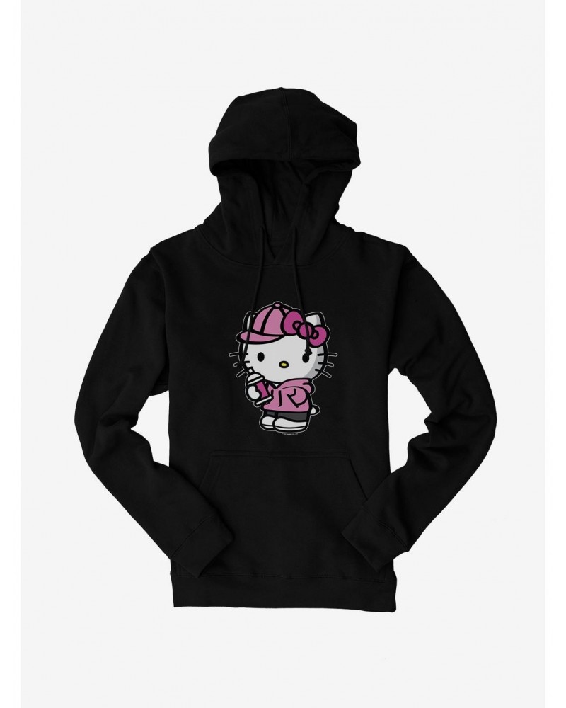 Hello Kitty Pink Front Hoodie $11.14 Hoodies