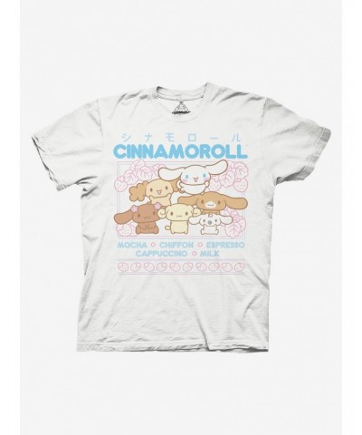 Cinnamoroll Family Strawberries Boyfriend Fit Girls T-Shirt $7.37 T-Shirts